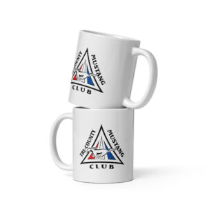 TCMC Logo White glossy mug
